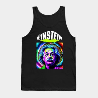 Genius Einstein - Neon Colors Tank Top